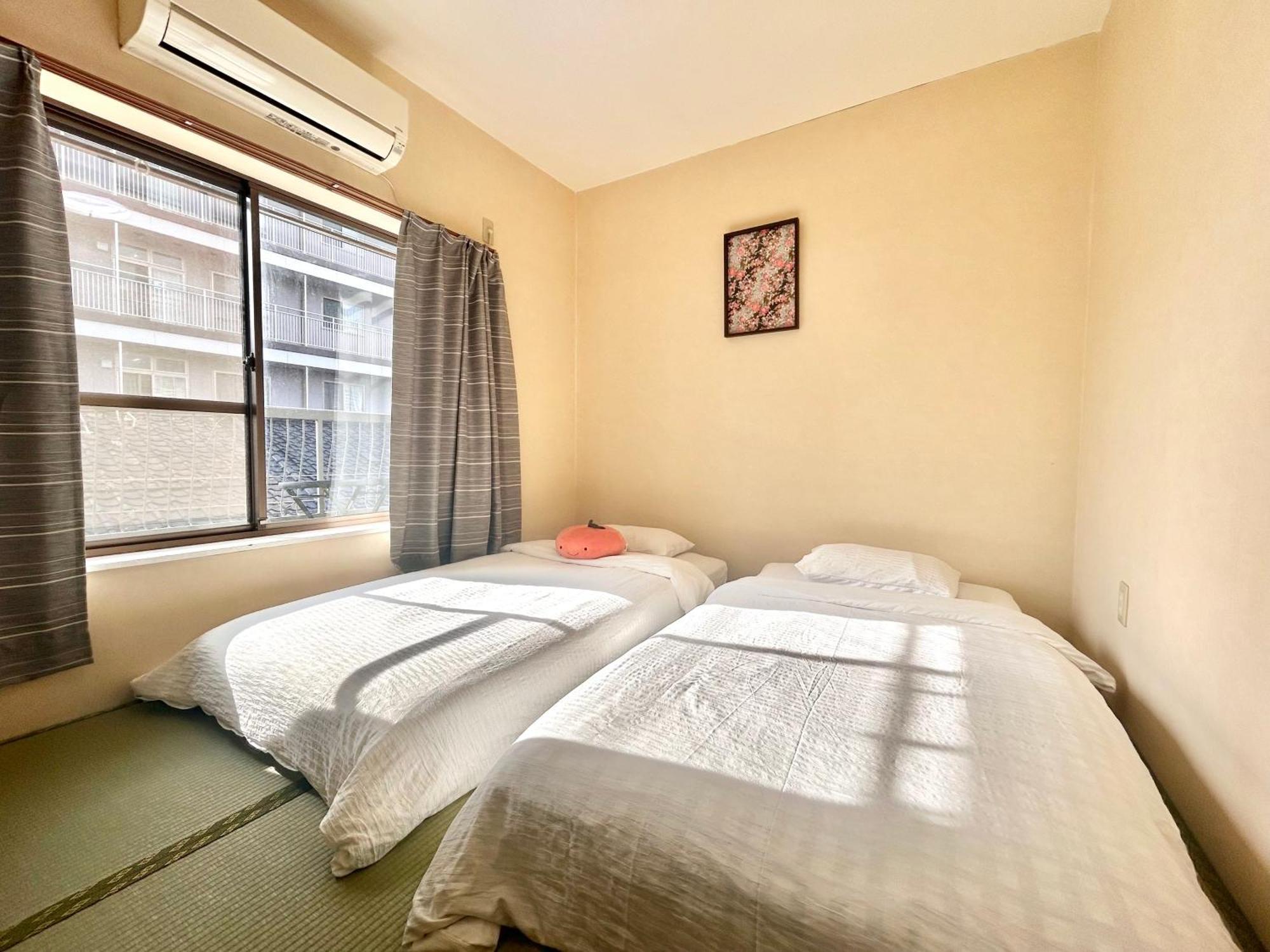 Apartamento 林林の民宿-和風ルーム、空港直達，難波まで2駅3分